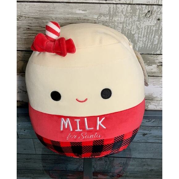 Squishmallows Other - Squishmallows "Milk for Santa" Alten 10" Plush